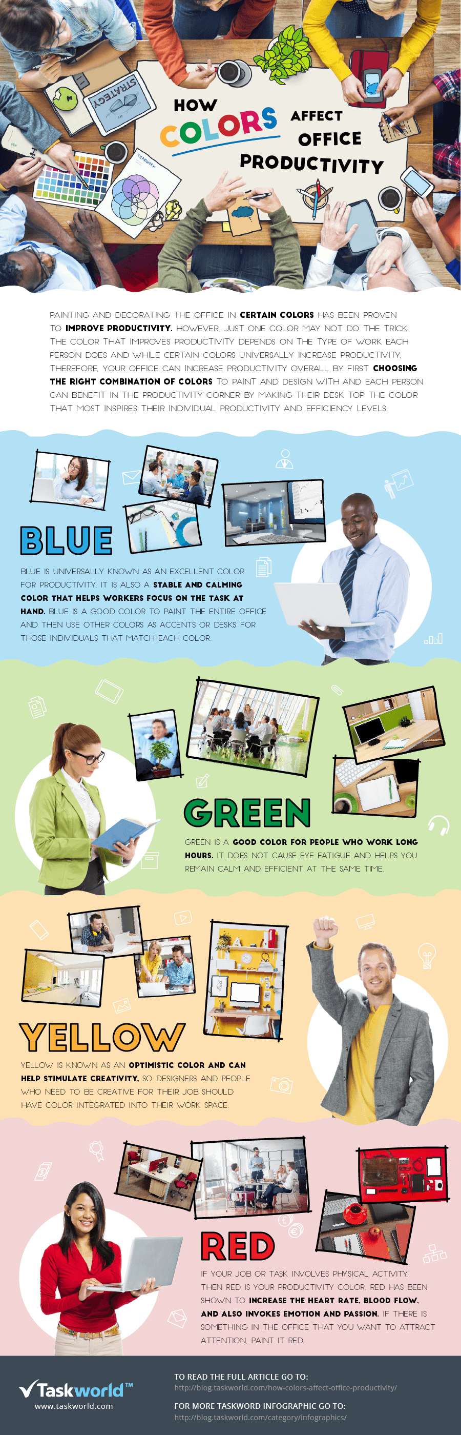 coloring the workplace infographic